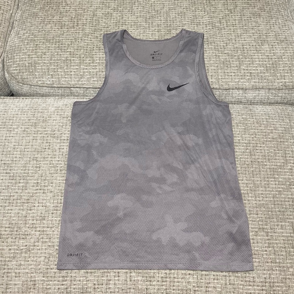 Men’s Army Grey Tank Top (M)